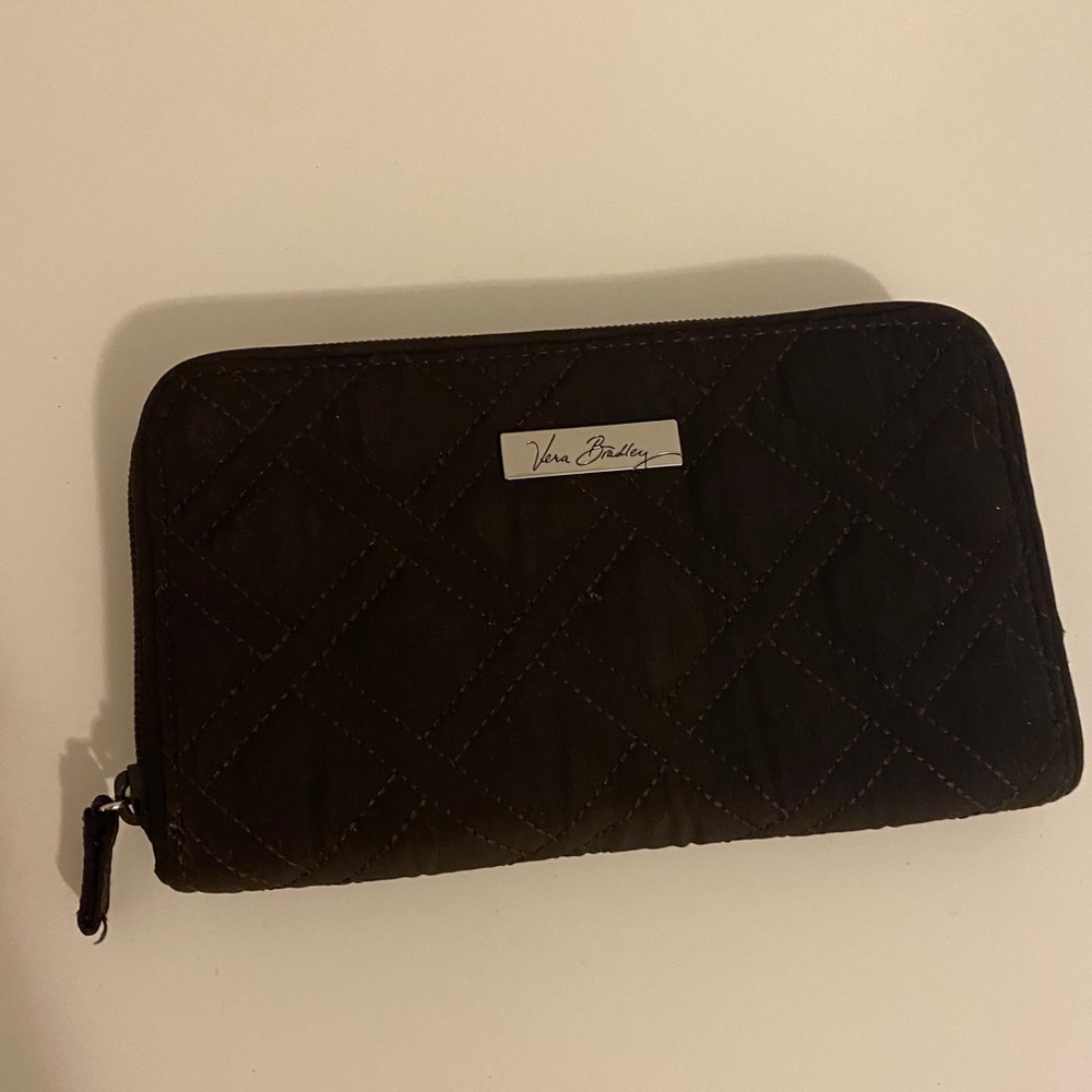 Vera Bradley Brown Clutch